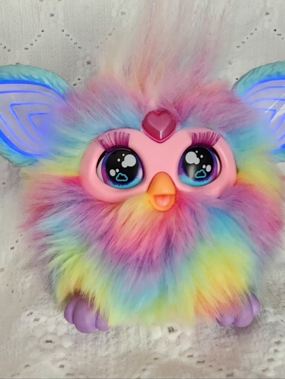 Furby 2023 Cute And Furry Adorable Interactive Tie Dye Toy - Picture 5 of 10